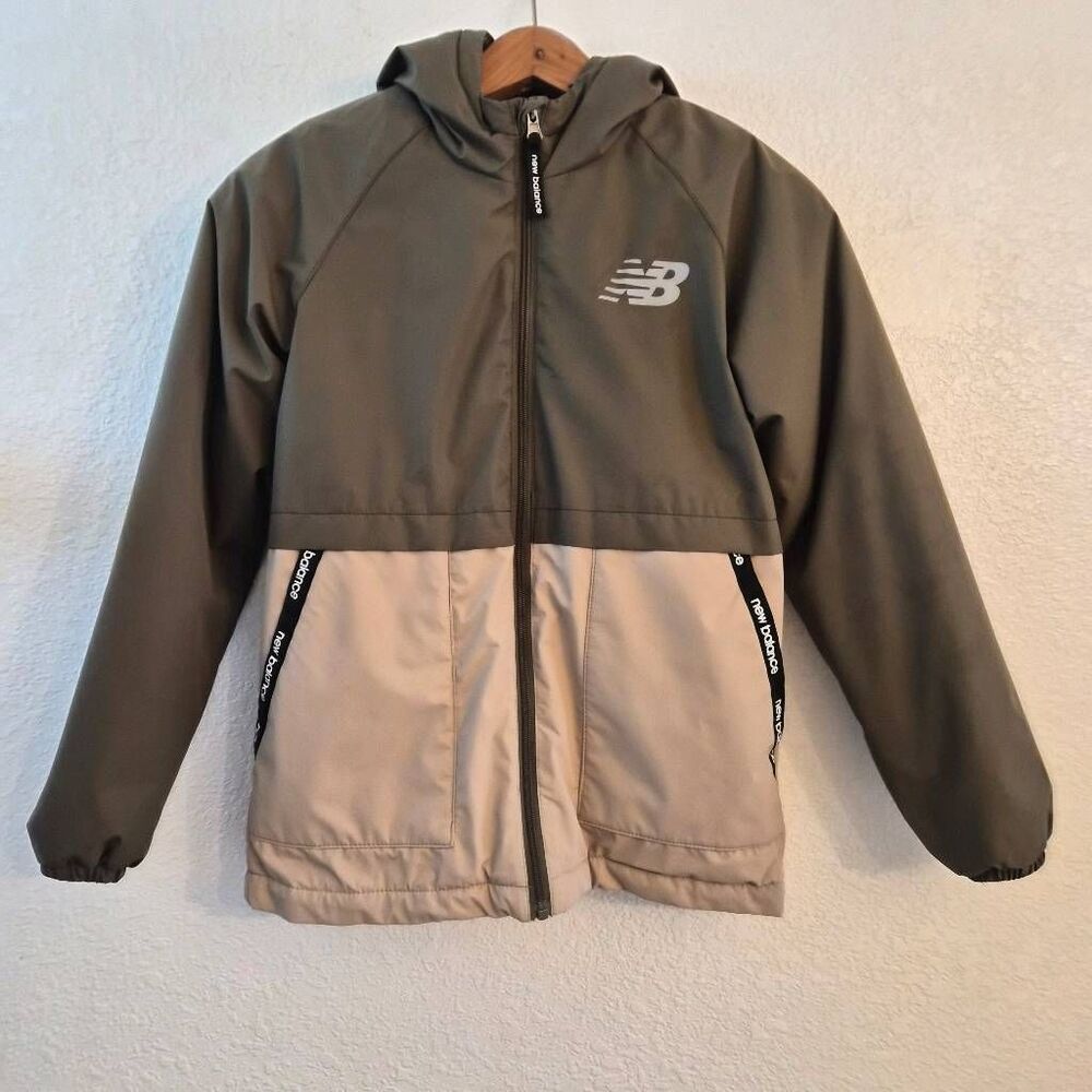 New Balance Unisex Kids Soft Shell Windbreaker Waterproof Jacket